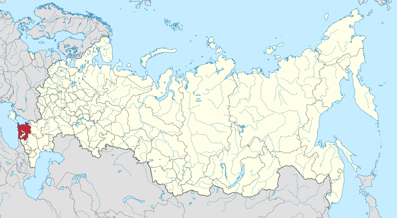 Map of Russia - Krasnodar Krai.svg