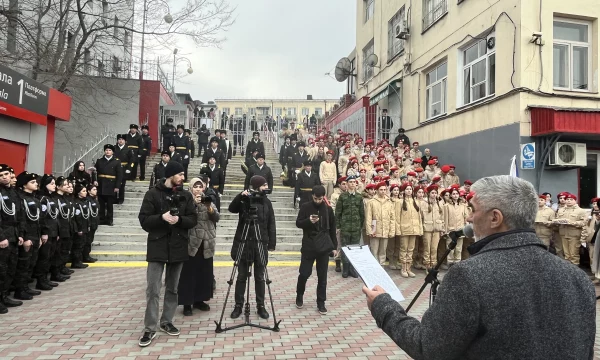Поезд Министерства Обороны России «Сила в правде» посетил столицу Республики Дагестан.