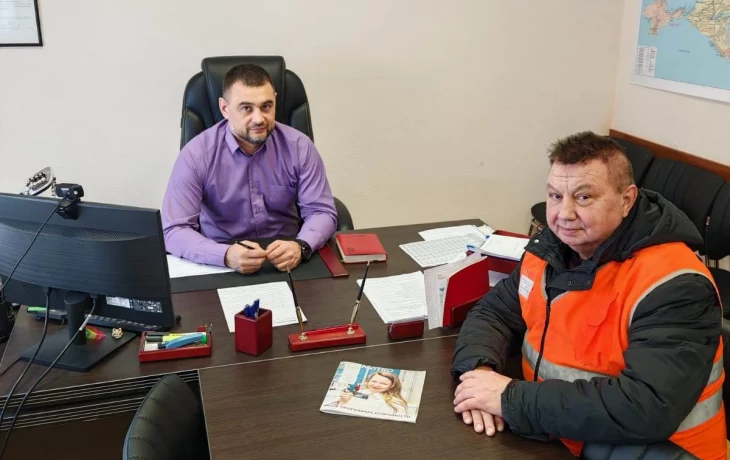Встреча с руководителем сервисного локомотивного депо Краснодар Встреча с руководителем сервисного локомотивного депо Краснодар